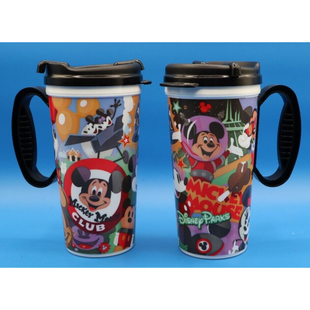 Disney World Parks Mickey Mouse Club Travel Resort Whirley Drink Works Mug Cup‎
